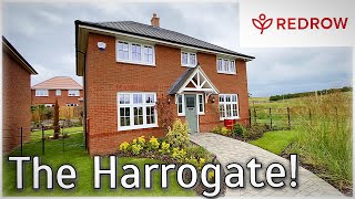 Redrow  THE HARROGATE  Showhome Tour  THIS HOUSE SURPRISED US  New Build UK [upl. by Bourn]