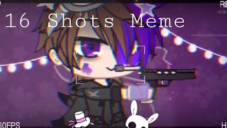 16 Shots Meme Gacha ClubMichael Afton [upl. by Frasier]