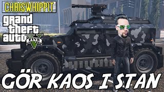 GÖR KAOS I STAN MED NYA VAPENBILEN  GTA 5 FREEROAM med SoftisFFS [upl. by Juley445]