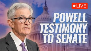 🔴WATCH LIVE Fed Chairman Powell Testimony To Senate 2024 [upl. by Nunciata]