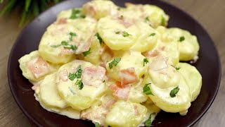 Ein einfaches Rezept für cremige Kartoffeln in der Pfanne Schnell und lecker [upl. by Alyk]