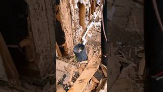 How Bad Can a Clogged Drain Ruin your house 😳 construction home diy [upl. by Acsicnarf]