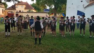 Sachsentreffen Hermannstadt 2017Harbachtaltour in Mergeln [upl. by Zumstein]