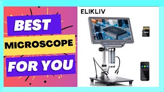 Elikliv EDM201 SE 1200X 7quot Digital Microscope [upl. by Boff]