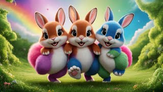 ✨❤️Flopsy Mopsy amp Cottontail The Cutest Bunnies Ever🐰🐇kids cartoon animation storytime funny [upl. by Neddie917]