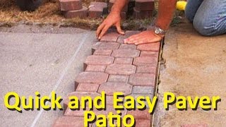 How to Lay Patio Pavers [upl. by Tranquada]