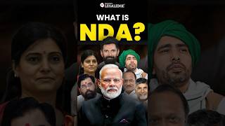 NDA kya hai  National Democratic Alliance Explained  BJPNDA nda ndavsindia narendramodi bjp [upl. by Celie432]