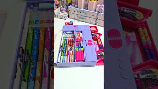 Filling my pencil box with barbie stationery ✨️ 💕 💗 cute asmr stationery shorts youtubeshorts [upl. by Htennaj]