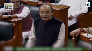 Arun Jaitley uses James Bond analogy to counter Rahul Gandhi’s Rafale charge [upl. by Barden]