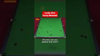 Lucky Snooker Moment 😂 [upl. by Okimuk]