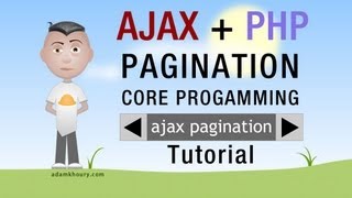 Ajax Pagination Tutorial PHP MySQL Database Results Paged With JavaScript [upl. by Tnahsarp548]