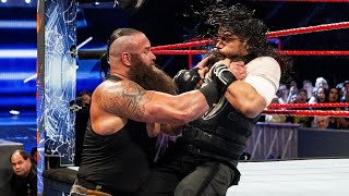 Roman Reigns and Braun Strowmans destructive rivalry WWE Playlist [upl. by Arahahs]