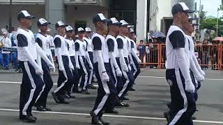 La Consolacion Iriga School Present at Civic Parade 56th Charter Anni Iriga City CAMSUR ❤️🇵🇭 [upl. by Airdnat]