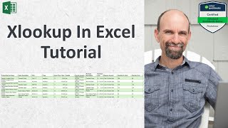 Xlookup In Excel Tutorial [upl. by Evin]