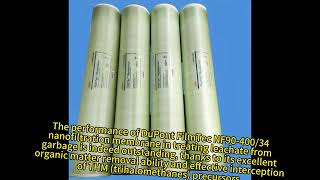 DuPont FilmTec NF9040034 nanofiltration membrane [upl. by Uot744]