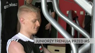 Młodzież trenuje przed MŚ U21 [upl. by Nadruoj]