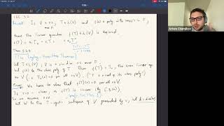 Linear Algebra Lecture 8 Proof of CayleyHamilton Direct Sum of subspaces [upl. by Oirom296]