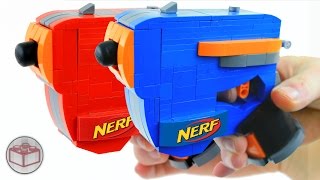 How to Build Working Nerf Guns from LEGO Bricks [upl. by Betteann210]