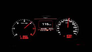 2009 Audi A8 30 TDI Top Speed [upl. by Peterus]