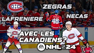 ET SI LES RUMEURS DE TRANSACTIONS DEVENAIENT VRAI  FRANCHISE MODE TEST  CANADIEN DE MONTRÉAL [upl. by Ytinirt]