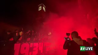 Anniversario terremoto 1980 la Curva Sud chiama a raccolta il popolo avellinese [upl. by Trudnak]