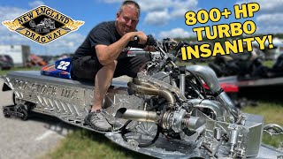 800 HP FASTEST Snowmobiles on Earth Race on PAVEMENT Turbo amp Nitrous Outlaw Sleds are Nuts [upl. by Htebasile854]