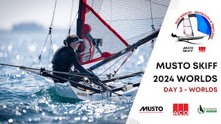 ACO 13th Musto Skiff World Championship 2024  Race Day 3 Video [upl. by Howell]