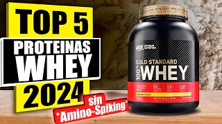 Las 5 MEJORES PROTEINAS en POLVO WHEY del 2024 sin AMINOSPIKING🥛  GUIA DEFINITIVA [upl. by Aleak986]