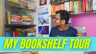 ULTIMATE BOOKSHELF TOUR 🔥🔥  Read Travel become 2021 Bookshelf Tour [upl. by Yorick]