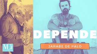 JARABE DE PALO DEPENDE cover strumentale e spartito gratis [upl. by Adnahs294]