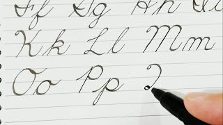 It All Starts Here  Learn English Cursive Handwriting  How To Write Basic Cursive [upl. by Htiffirg18]