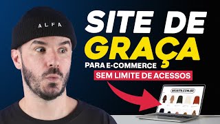 COMO CRIAR UM SITE PROFISSIONAL PARA LOJA ONLINE DE GRAÇA 2024 [upl. by Auohc]