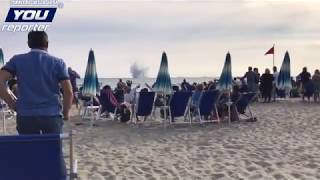 TERRACINA ESIBIZIONE AEREA FINISCE IN TRAGEDIA [upl. by Laurin77]