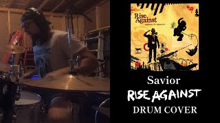 Savior  Rise Against Drum Cover [upl. by Vasiliki]