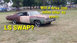 LS SWAPPING 68 IMPALA [upl. by Meagher781]