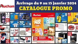 catalogue AUCHAN soldes dhiver ✅ Arrivage du 9 au 15 janvier 🔥 Promos Kärcher deal 70 de réduction [upl. by Enilecram]