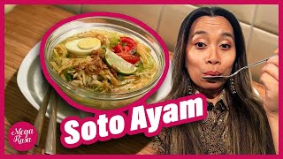 Ich habe Soto Ayam gemacht die berühmteste Suppe Indonesiens [upl. by Kassity]