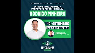 COMPROMISSO COM A VERDADE  DAVI CARDOSO  12092024  ENTREVISTA OS CANDIDATOS A PREFEITOA [upl. by Akined748]