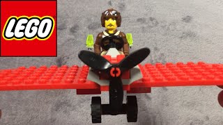 Lego Jack Stone 4615 Red Recon Flyer Set Review [upl. by Ettigirb3]