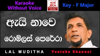 Ae Nawe Ma Soyala Karaoke Song Without Voice [upl. by Meehsar]