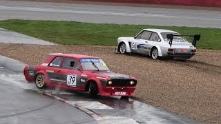 Silverstone  Crash and Action  BRSCC Weekend  March 2024 [upl. by Gawain820]