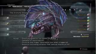 Final Fantasy XIII2 Monsters Where To Find Navidon [upl. by Ailuj]