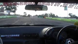 Chris Johnson Drifting  Winton Raceway Victoria [upl. by Haraj]