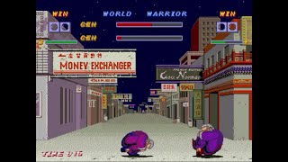 Street Fighter 1 PC mugen Playthrough Gen Ending [upl. by Giddings]