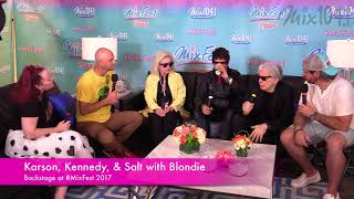 Karson Kennedy and Salt Interview Blondie At MixFest [upl. by Siobhan]