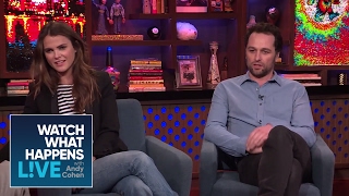 Matthew Rhys Drunkenly Asked For Keri Russell’s Number  WWHL [upl. by Christophe283]