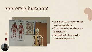 Monitoria do Componente Curricular Anatomia Humana [upl. by Eintirb]