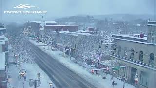 Snow Day in Stroudsburg PA  Pocono Time Lapse January 2024 [upl. by Conrad584]