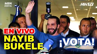 ENVIVO Nayib Bukele llega a Votar  Elecciones Presidenciales 2024 [upl. by Eustashe74]