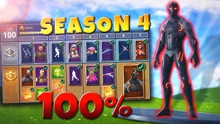 ALLE SEASON 4 ITEMS GEKAUFT 😍  Fortnite Battle Royale  LEVEL100 [upl. by Enairb]